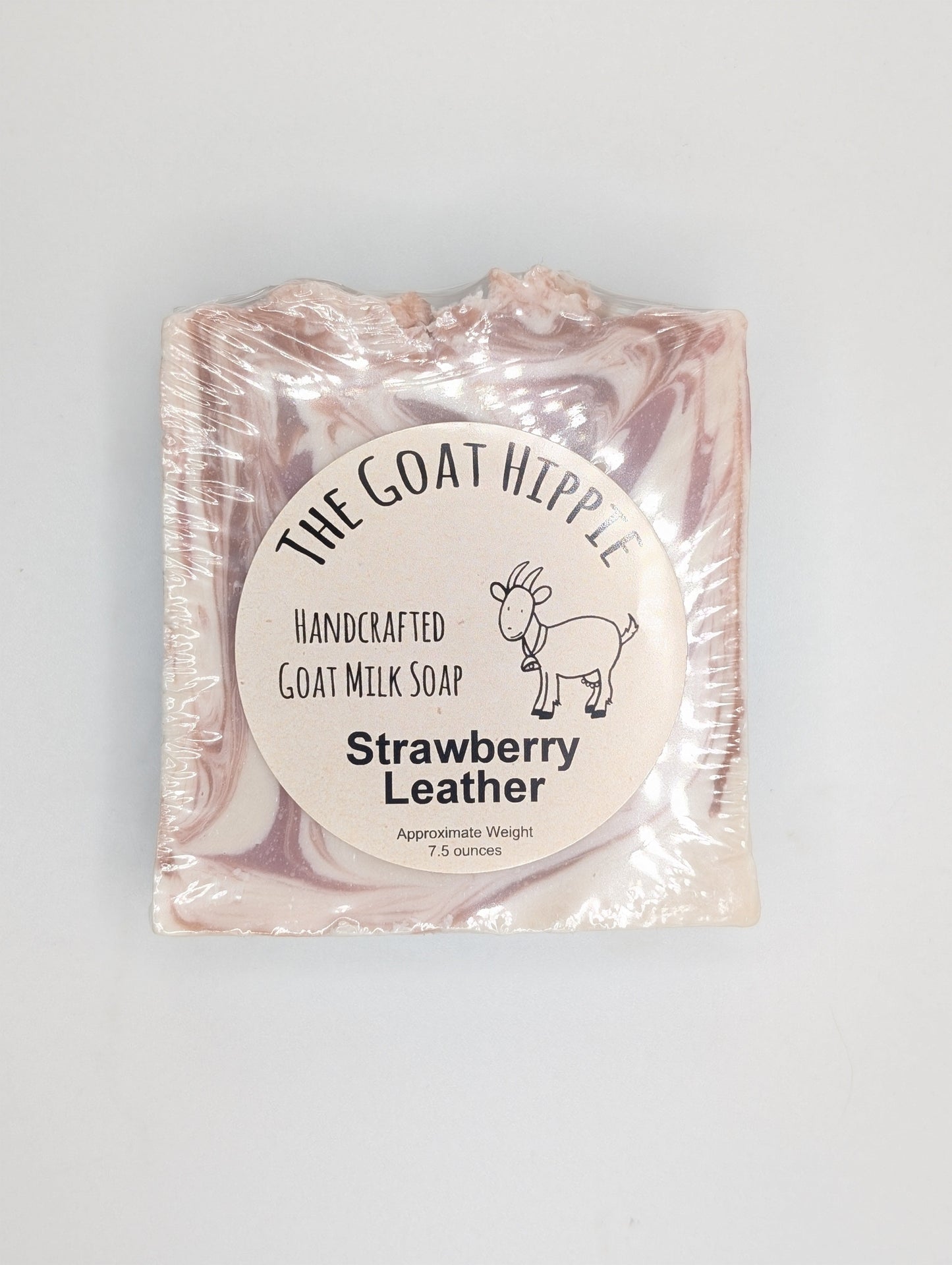 Goat Milk Soap - Strawberry Leather