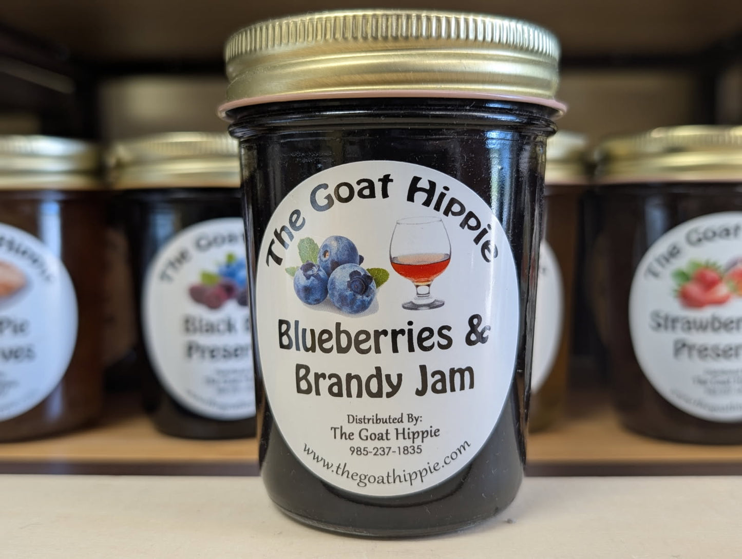 Blueberries & Brandy Jam