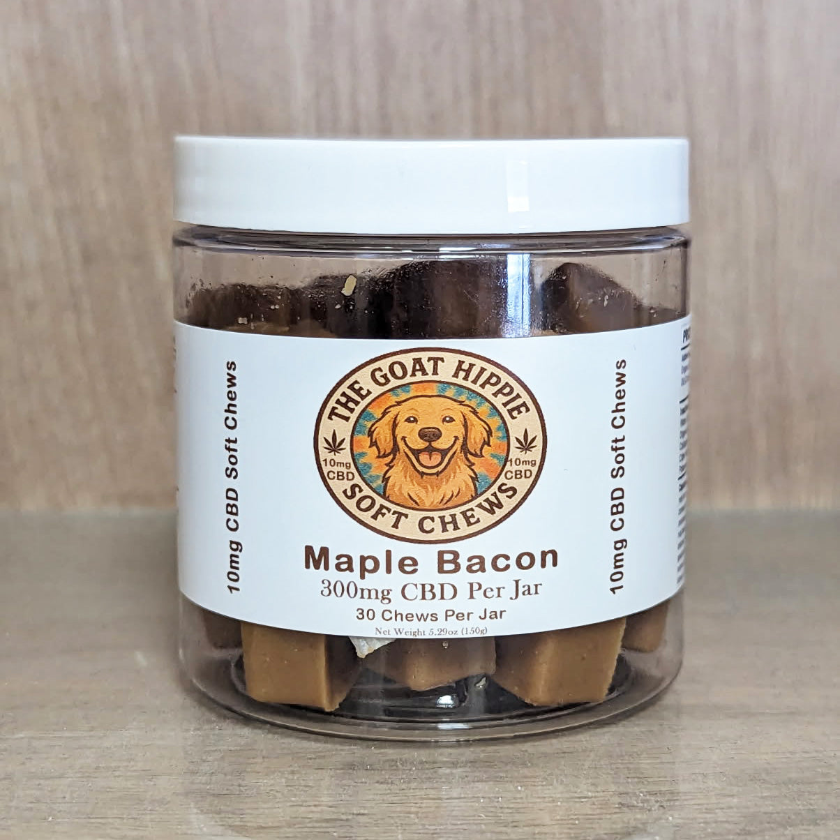 Pet Soft Chews 300mg CBD - Maple Bacon Flavored