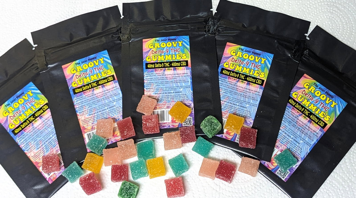 5mg THC Gummies - 5pk Bundle (40 gummies)