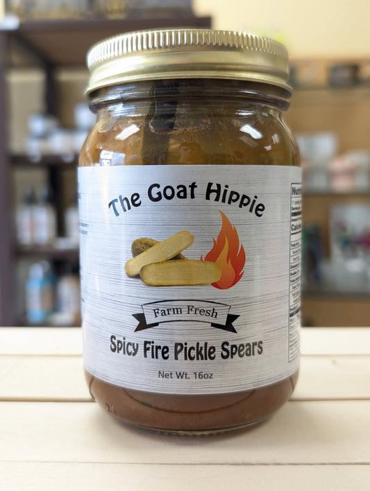 Spicy Fire Pickle Spears