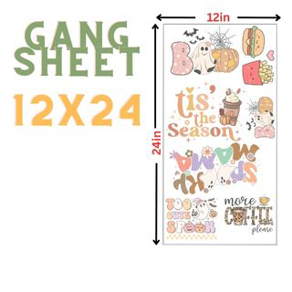 12x24 DTF Sheet