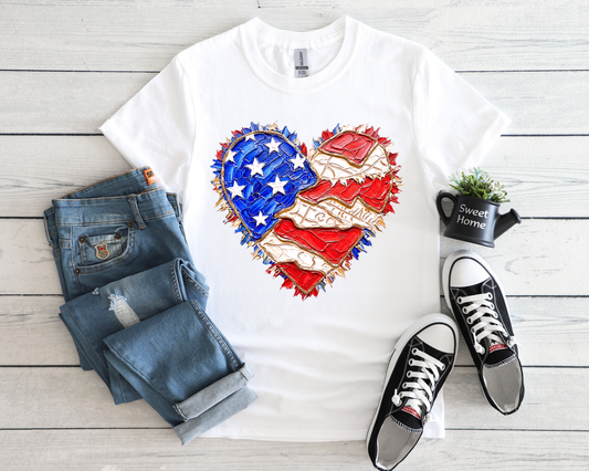 4th of July Heart