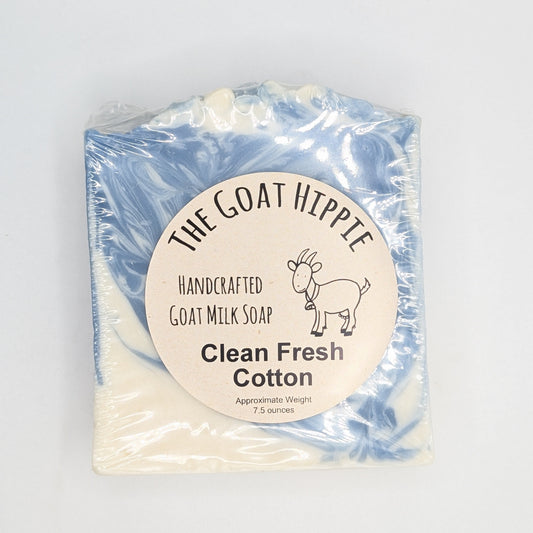 Goat Milk Soap - Clean Fresh Cotton