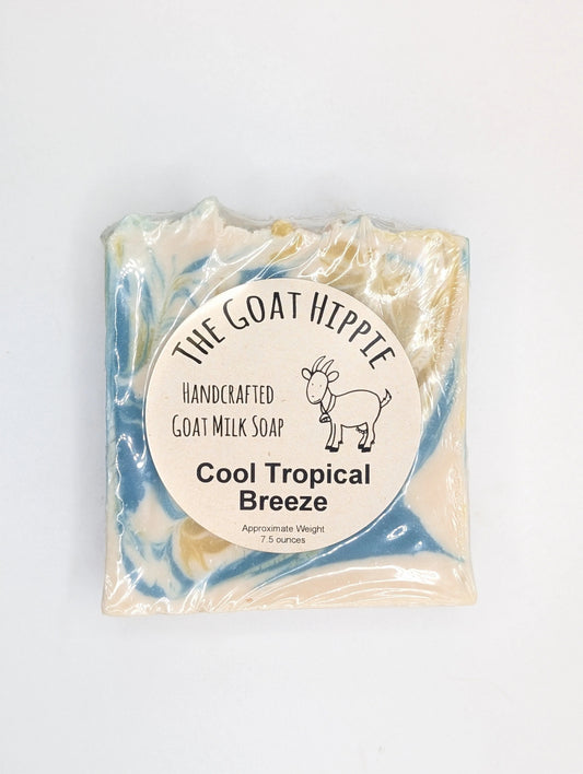 Goat Milk Soap - Cool Tropical Breeze