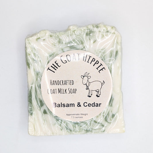 Goat Milk Soap - Balsam & Cedar