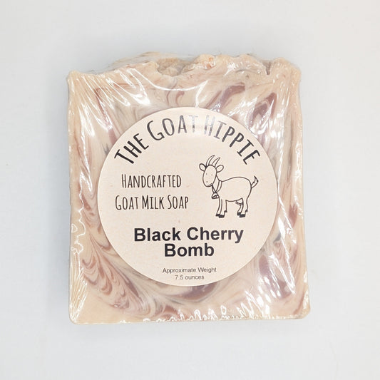 Goat Milk Soap - Black Cherry Bomb