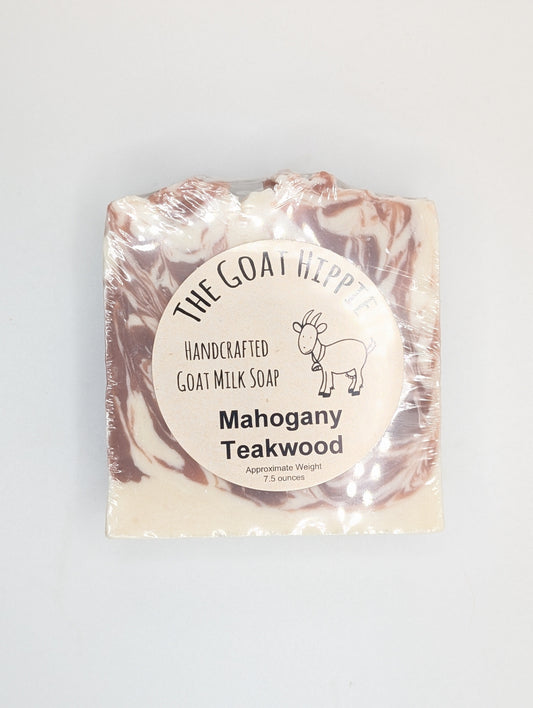Goat Milk Soap - Mahogany Teakwood