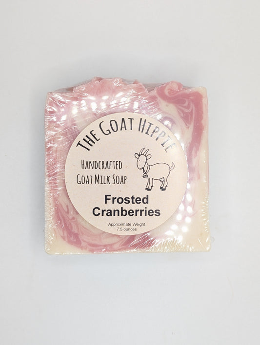Goat Milk Soap - Frosted Cranberries