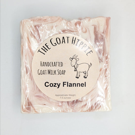 Goat Milk Soap - Cozy Flannel