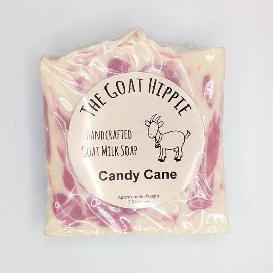 Goat Milk Soap - Candy Cane