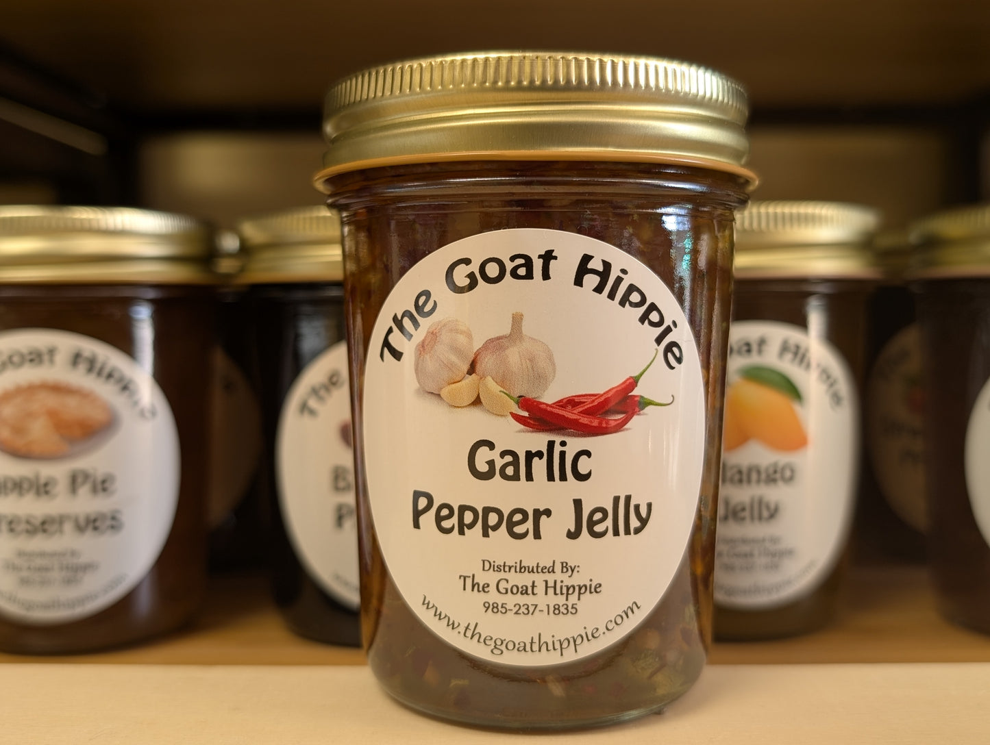 Garlic Pepper Jelly