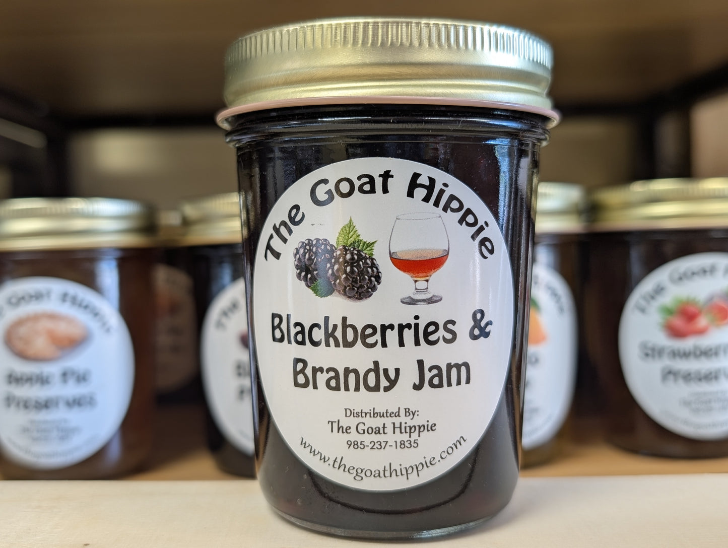 Blackberries & Brandy Jam