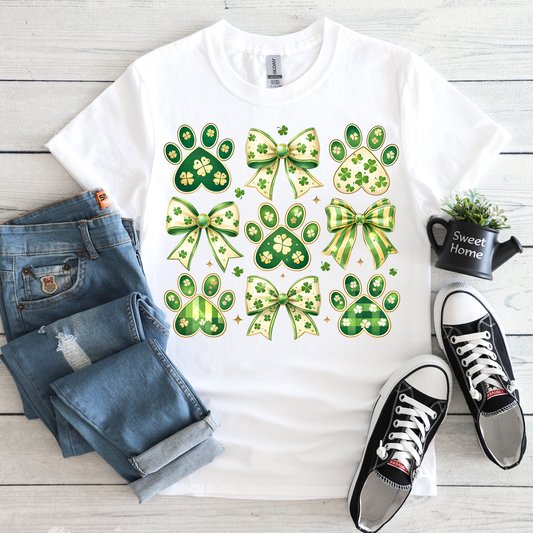 Clovers and Puppy Paws