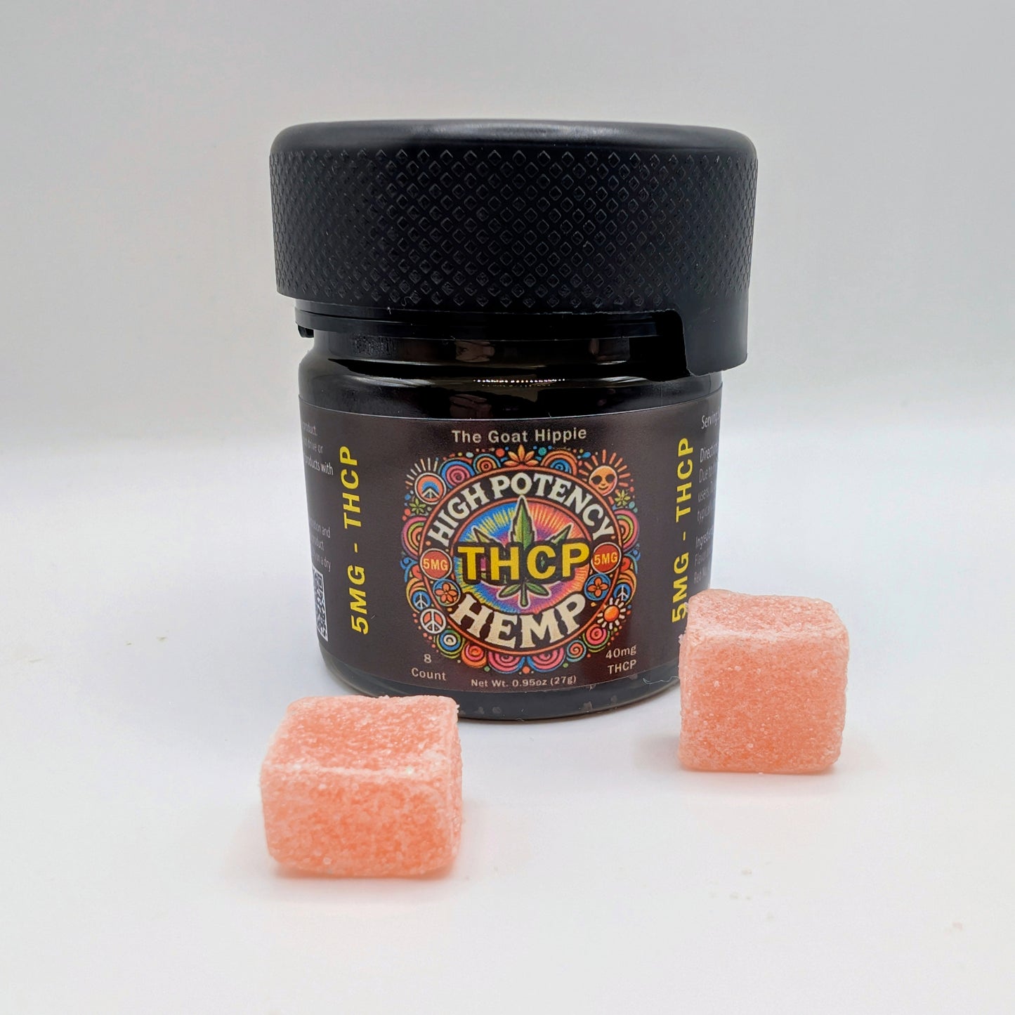 High Potency THCP Hemp -5mg Per Gummy (8 per pack)