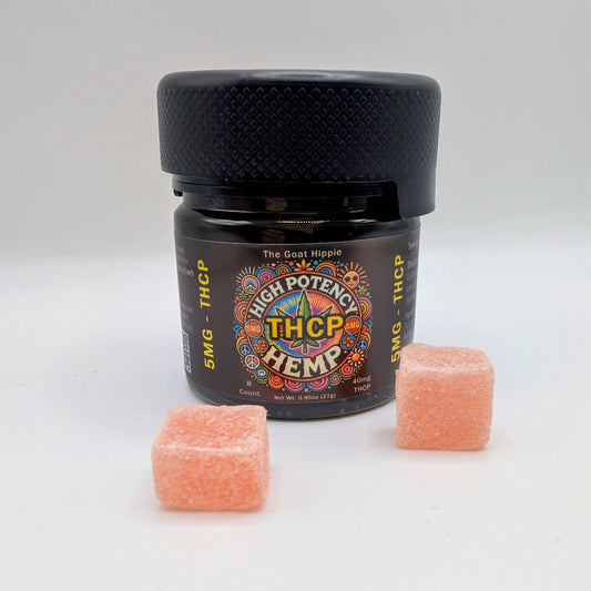 High Potency THCP Hemp -5mg Per Gummy (8 per pack)