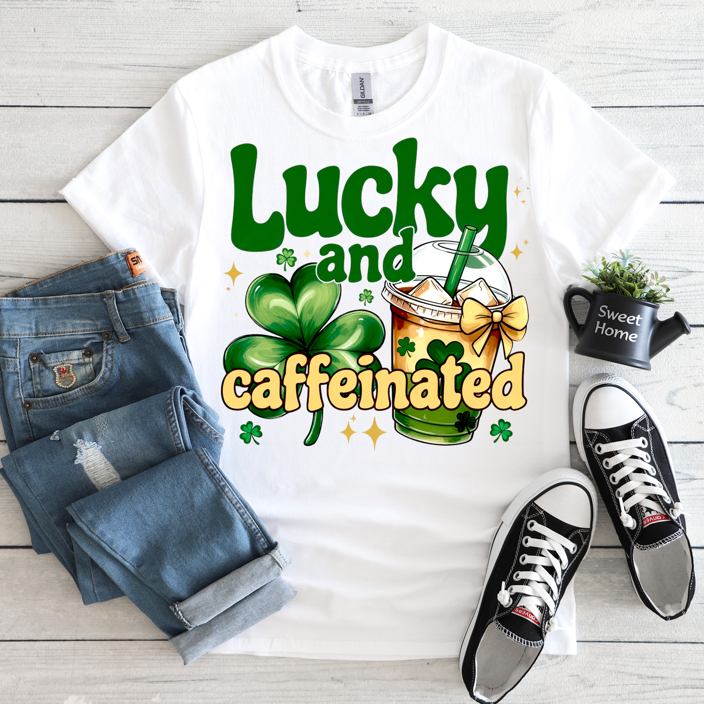 Lucky and Caffeinated