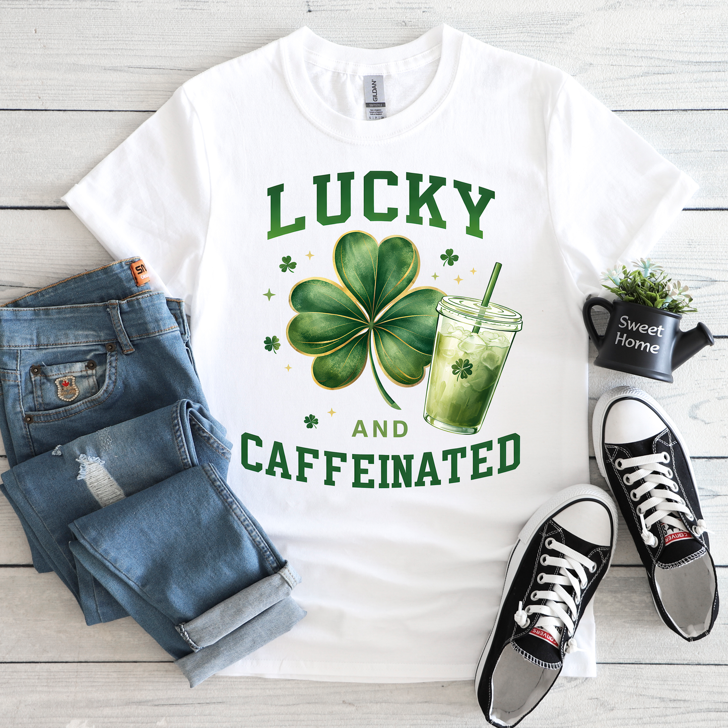 Lucky and Caffeinated