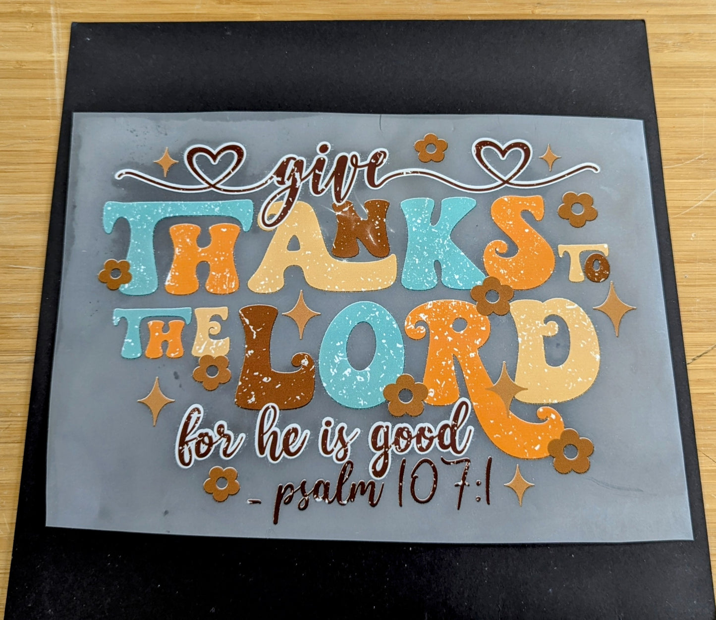 Give Thanks to the Lord