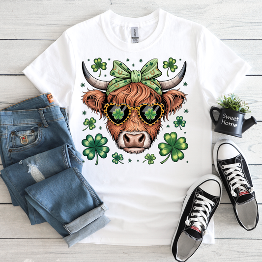 St Patrick's Day Cow