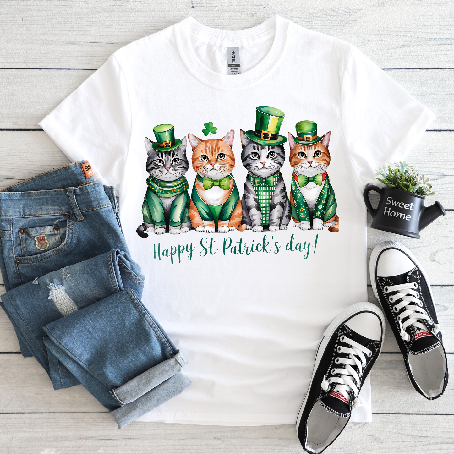 Happy St Patrick's Day Kitty