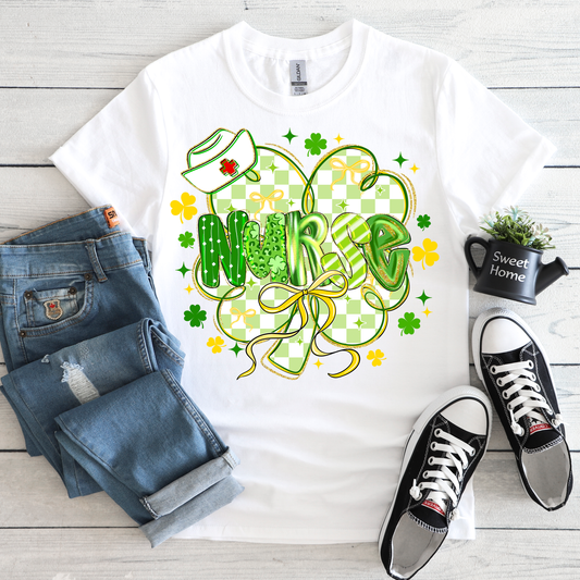 St Patrick's Day Nurse