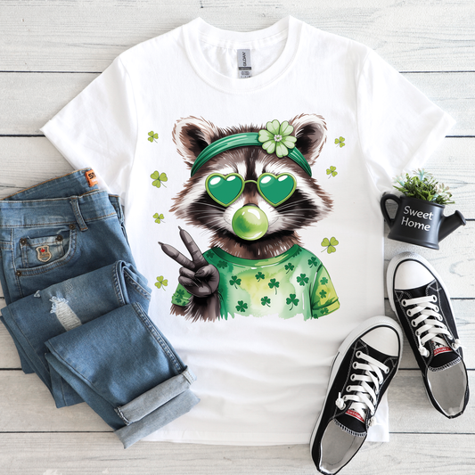St Patty Raccoon