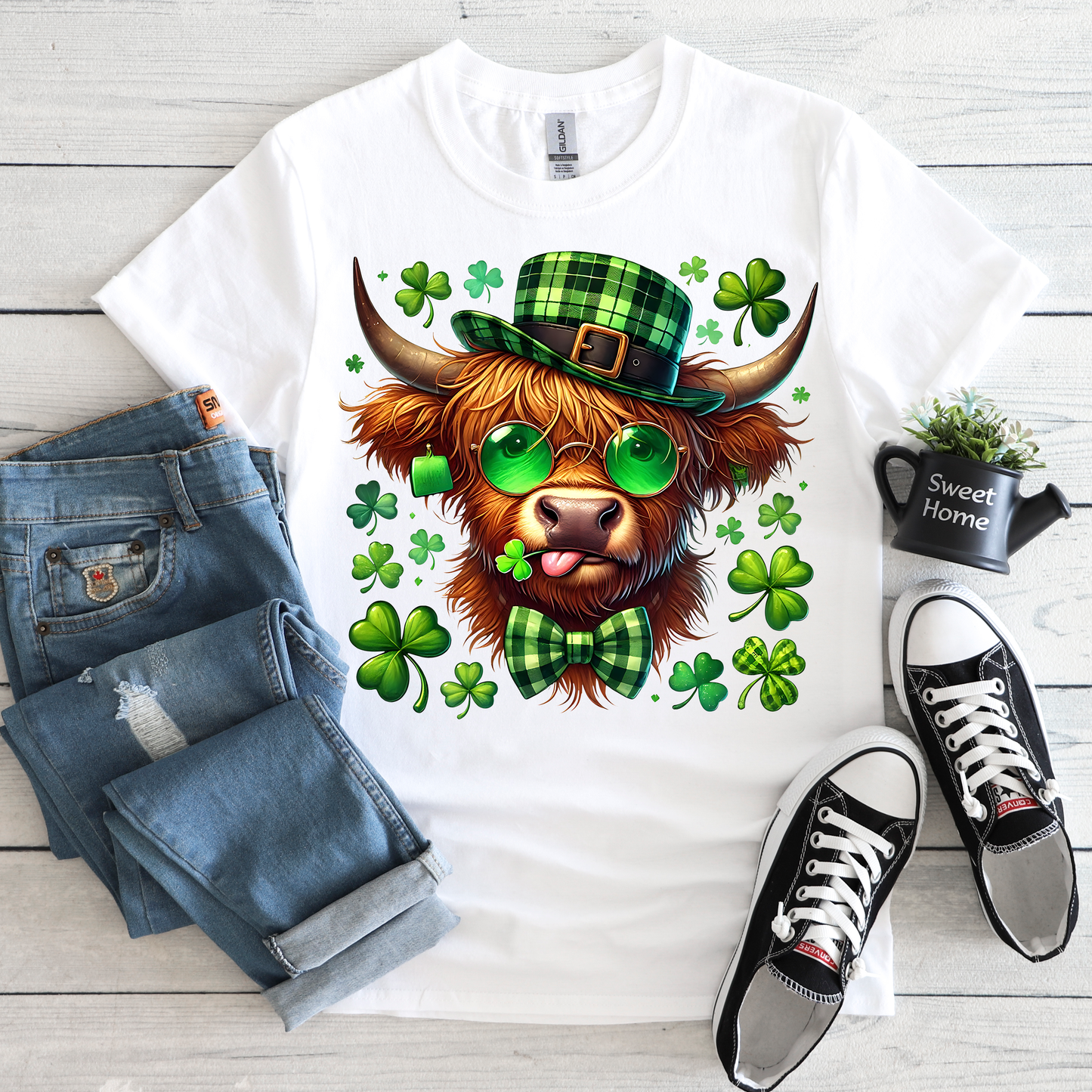 St Patty Day Cow