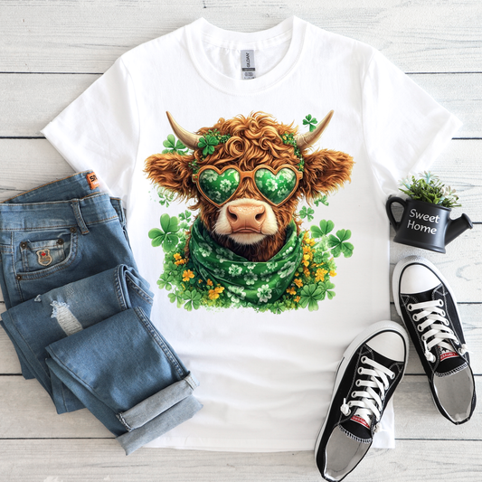 St Patrick's Day Cow