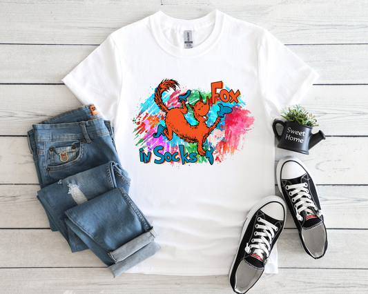 Dr. Seuss Fox in Socks