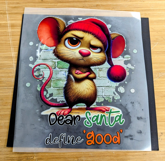 Dear Santa - Define Good