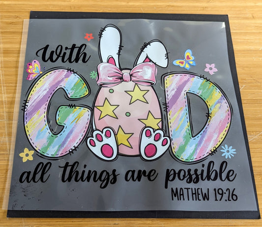 With God All Things are Possible