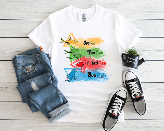 Dr. Seuss One Fish Two Fish Red Fish Blue Fish